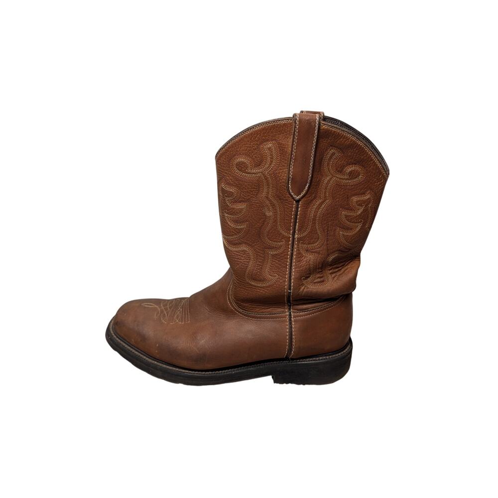 J.B. Dillon JBA 1118 Western Boots Men Size 16 EEE Brown Leather Cowboy Wide